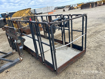 Manitou MRT 155 in Cesta para Personal de Manipulador Telescópico
