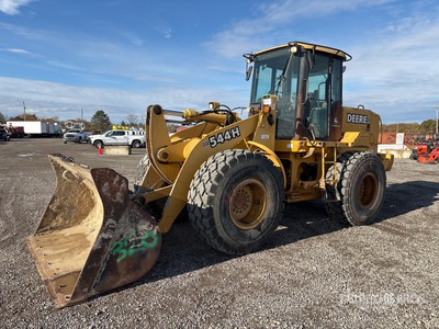 2002 John Deere 544H Pala gommata