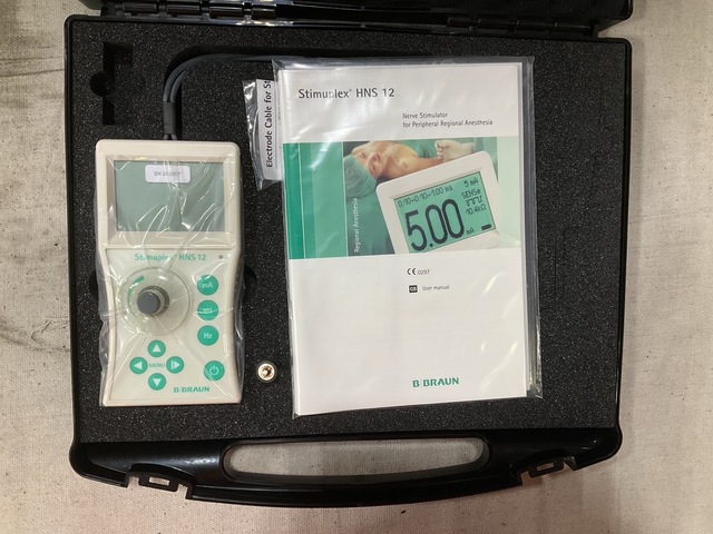 (16) B.Braun Stimuplex HNS12 Nerve Stimulator Kits (16) B.Braun Stimuplex HNS12 Nerve Stimulator Kits