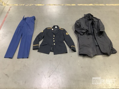 (14) Pairs of Women's Slacks, (5) Women's Coats & Assorted Items