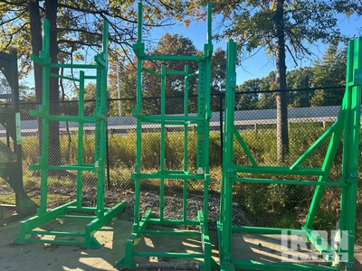 Auger Rack SSHBR-4-GN Skid Steer Auger & Breaker Rack Divers  (Unused)