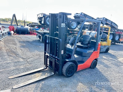 2012 Toyota 8FGCU25 4500 lb Cushion Tire Forklift
