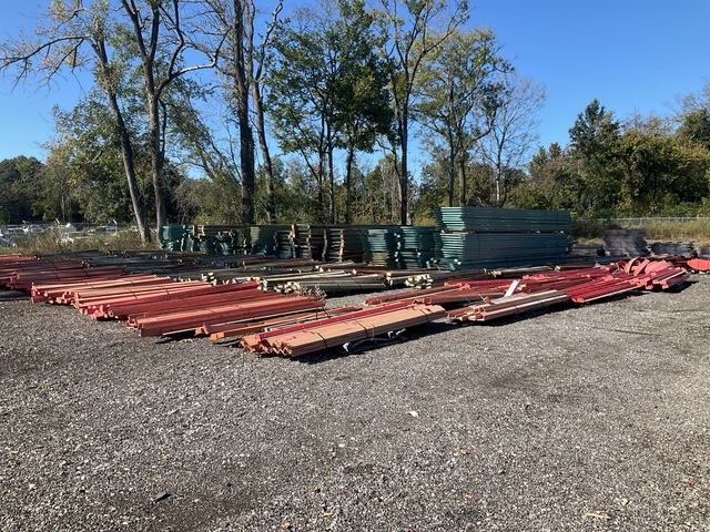 Lot of Assorted Warehouse Shelving Racks Lot of Assorted Warehouse Shelving Racks