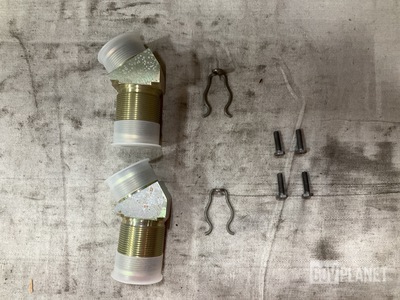 (11) Tube Elbows, (673) Machine Bolts, (46) Tension Clips & Assorted Items