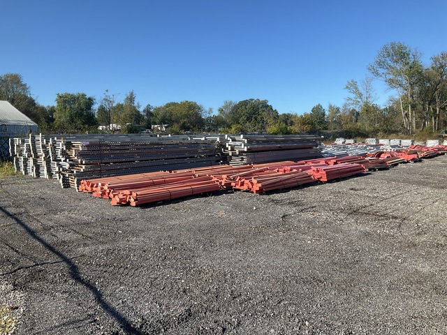 Lot of Assorted Warehouse Shelving Racks Lot of Assorted Warehouse Shelving Racks