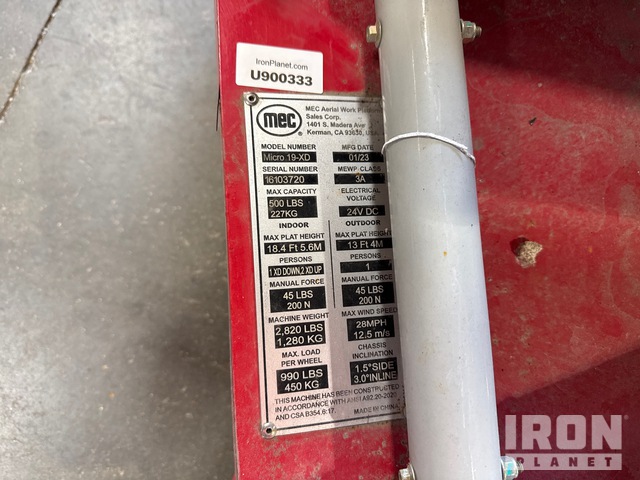 ELEVADOR TIJERA 2023 MEC MICRO19XD