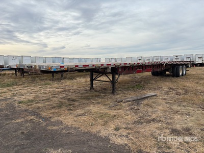 2001 Lode King 53 ft T/A Pritsche Anhänger