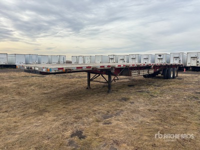 2003 Lode King 53 Ft T/A Pritsche Anhänger