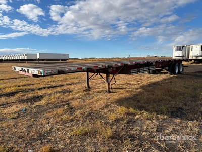 2003 Lode King 53 Ft T/A Flatbed Trailer