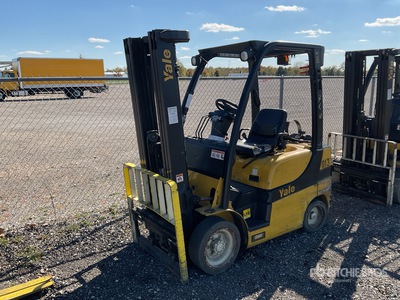 2016 Yale GLC050LXNDAE087 4800 lb Cushion Tire Carretilla Elevadora