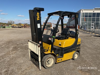 2016 Yale GLC050LXNDAE087 4800 lb Cushion Tire Chariot Élévateur