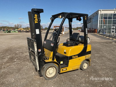 2016 Yale GLC050LXNDAE087 4800 lb Cushion Tire Chariot Élévateur