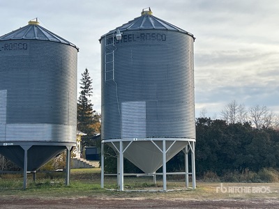 Westeel Rosco +/- 2100 bu 6 Ring Hopper Contenedor de grano