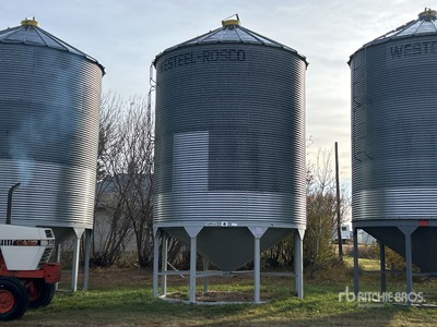 Westeel Rosco +/- 2100 bu 6 Ring Hopper Contenedor de grano