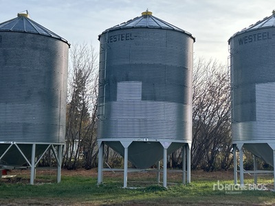 Westeel Rosco +/- 2100 bu 6 Ring Hopper Contenedor de grano