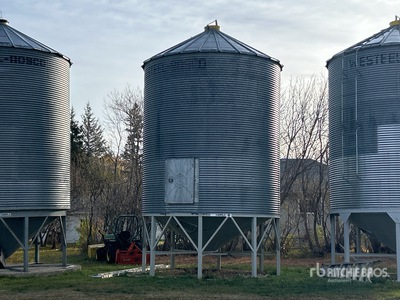 Westeel Rosco +/- 2100 bu 6 Ring Hopper Contenedor de grano
