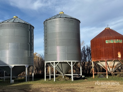 Westeel Rosco +/- 2100 bu 6 Ring Hopper Contenedor de grano