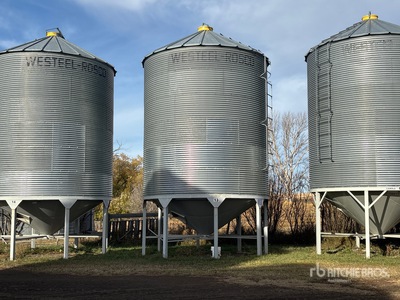 Westeel Rosco +/- 2100 bu 6 Ring Hopper Contenedor de grano