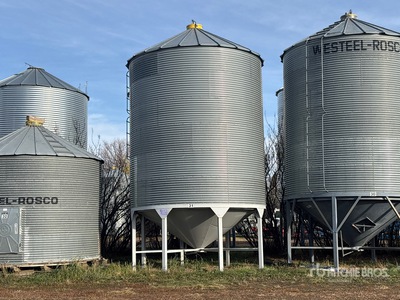 Westeel Rosco +/- 2100 bu 6 Ring Hopper Contenedor de grano