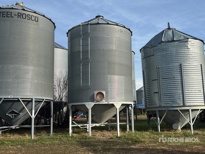 Westeel Rosco +/- 2100 bu 6 Ring Hopper Contenedor de grano