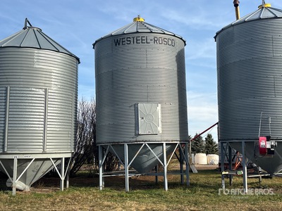 Westeel Rosco +/- 2100 bu 6 Ring Hopper Contenedor de grano