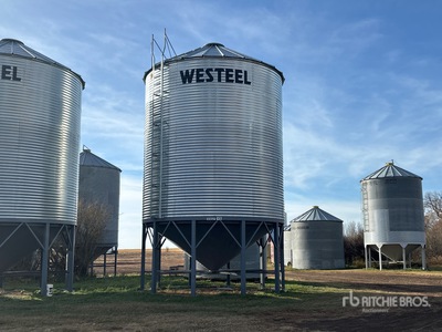 Westeel 1805 +/- 5000 bu Hopper صومعة الحبوب