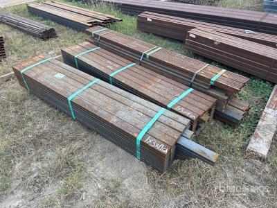 Quantity of (3) Bundles of Steel معادن متنوعة
