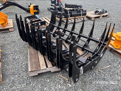 2025 GIYI GY-CLG72 72 in Log Schranklader grijper (Unused)