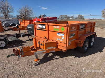 2016 Snake River DMP610 10 ft T/A Nutzkippanhänger