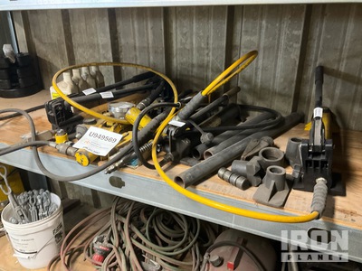 Quantity of (25) Enerpac Power Pumps & Rams