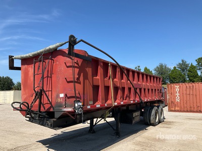 2004 Borco RDS 28 ft T/A Remorque à benne basculante arrière