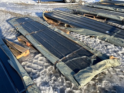 Quantity of (50) 2025 SKLP SKH50 Sheets Galvalume Steel Siding Roofing その他 - 店舗 & 倉庫 (Unused)