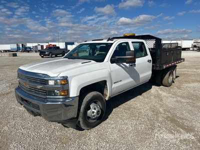 2016 Chevrolet 3500HD 4x2 Crew Cab Autocarro cassone fisso