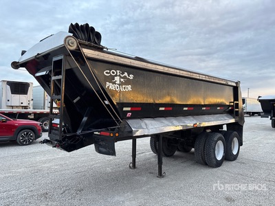 2013 Coras 23 ft T/A End Dump Trailer