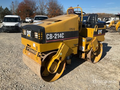 1997 Cat CB214C Double Drum Roller