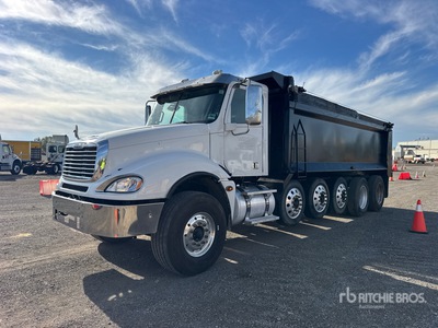 2017 Freightliner Columbia 120 12x4 Five Axle Dump Truck (Glider Kit)