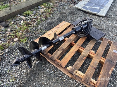 2025 GIYI 12 in Mini Skid Steer Auger (Unused)