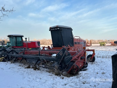 1999 Massey Ferguson 220 Series II 24 ft Swather Windrower (Inoperable)