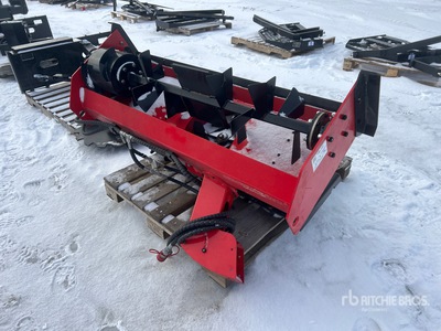 2025 GIYI GY-BS55 58 in Skid Steer Snowblower (Unused)