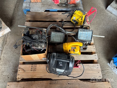 Battery Charger, Shop Light, CB Radios