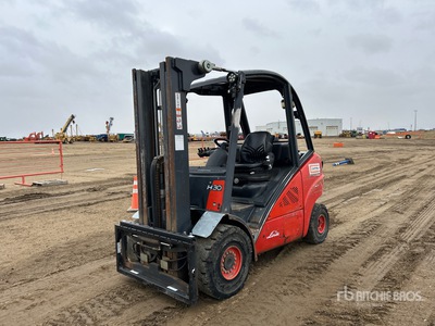 2012 Linde H30D 3950 lb Pneumatic Tire Carretilla Elevadora