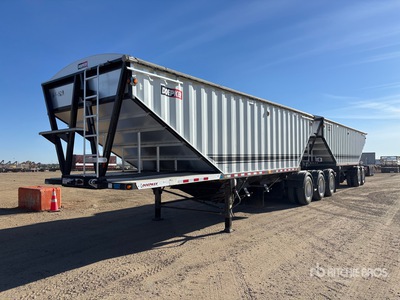 2020 Doepker 28 ft Tri/A Super B-Train Lead Grain Trailer