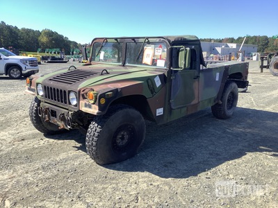 2002 AM General M1097A2 HMMWV 2 Door Soft Top w/Truck Body