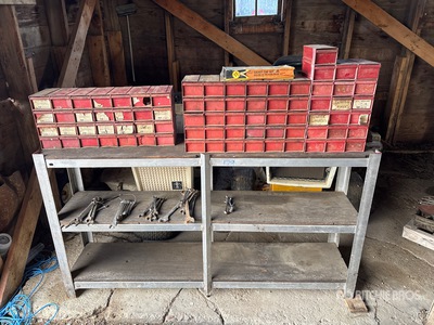 Wrenches, Bolt Bins, Shelves