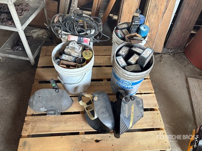 Quantity of Welding Rods, Helmets, Steel Brush