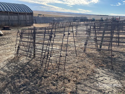 (3) 8 ft, (1) 10 ft, (1) 12 ft, (1) 16 ft Livestock Panel