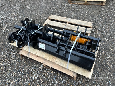 Quantity of (8) 2025 GIYI Cat 301 VCA-8 Mini Excavator Attachments Accessoire divers pour pelle (Unused)