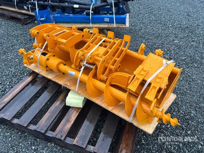 Quantity of (8) 2025 GIYI Cat 301 VCA-8 Mini Excavator Attachments (Unused)