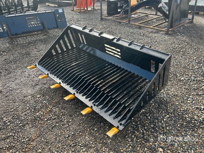 2025 GIYI GY-RB66 66 in Skeleton Skid Steer Bucket (Unused)