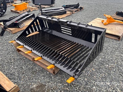 2025 GIYI GY-RB66 66 in Skeleton Skid Steer Bucket (Unused)